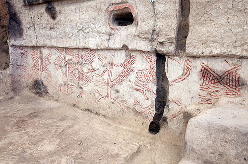 Neolithic Wall Painting in Building 80