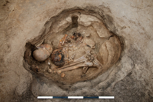 Overview of Covered Child Burial with Adult