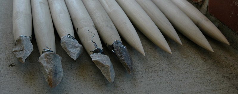 stonetippedspears