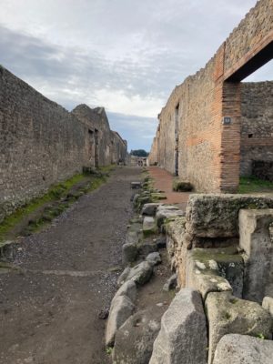 There are some ancient ruins in Southampton called Canute's